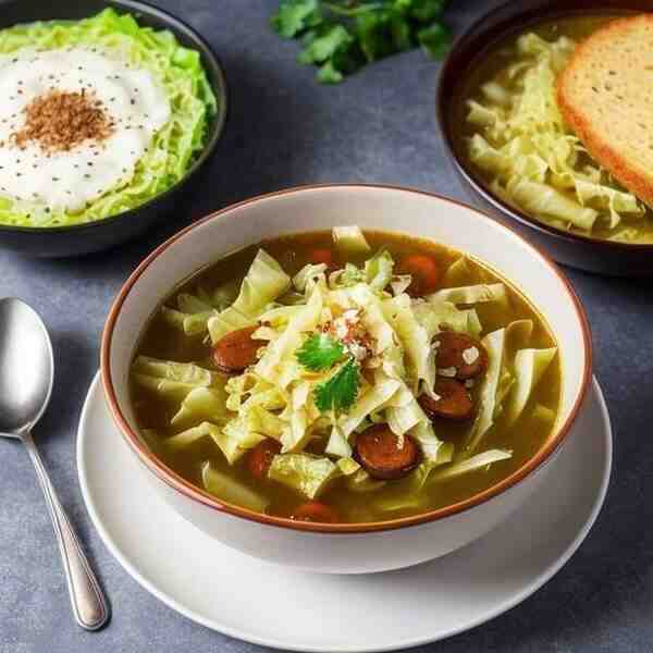 Кислые щи из квашеной капусты